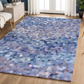 Dalyn Kaleidoscope KL1 Baltic Machine Washable Area Rug Lifestyle Image Feature