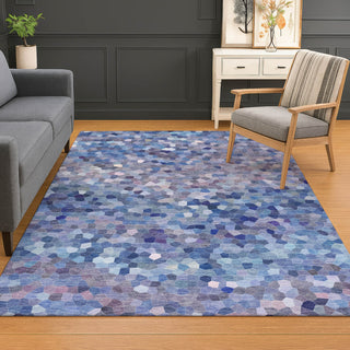 Dalyn Kaleidoscope KL1 Baltic Machine Washable Area Rug Lifestyle Image Feature