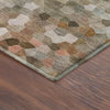Dalyn Kaleidoscope KL1 Canyon Machine Washable Area Rug Corner Image