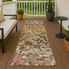 Dalyn Kaleidoscope KL1 Canyon Machine Washable Area Rug Runner Outdoor Lifestyle Image Feature