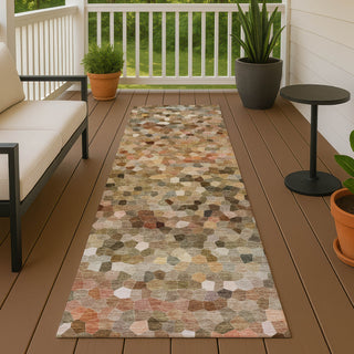 Dalyn Kaleidoscope KL1 Canyon Machine Washable Area Rug Runner Outdoor Lifestyle Image Feature