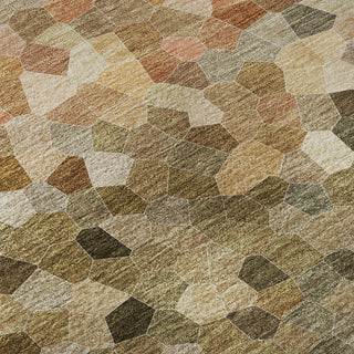 Dalyn Kaleidoscope KL1 Canyon Machine Washable Area Rug Swatch Image
