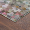Dalyn Kaleidoscope KL1 Meadow Machine Washable Area Rug Corner Image