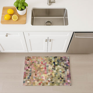 Dalyn Kaleidoscope KL1 Meadow Machine Washable Area Rug Scatter Lifestyle Image Feature