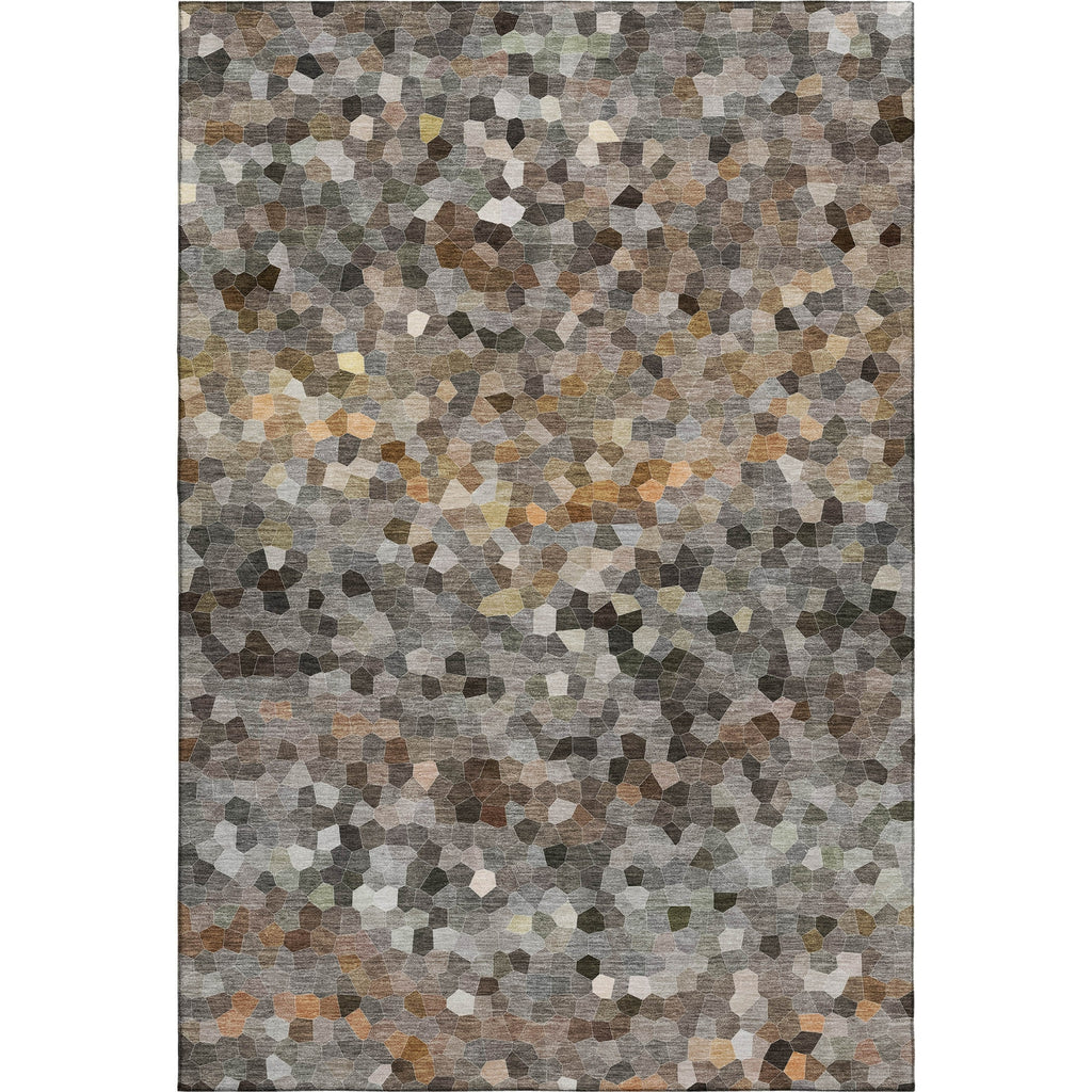 Dalyn Kaleidoscope KL1 Pewter Machine Washable Area Rug main image