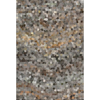 Dalyn Kaleidoscope KL1 Pewter Machine Washable Area Rug main image