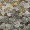 Dalyn Kaleidoscope KL1 Pewter Machine Washable Area Rug Swatch Image