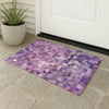 Dalyn Kaleidoscope KL1 Plum Machine Washable Area Rug Outdoor Lifestyle Image Feature