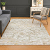 Dalyn Kaleidoscope KL1 Putty Machine Washable Area Rug Lifestyle Image Feature