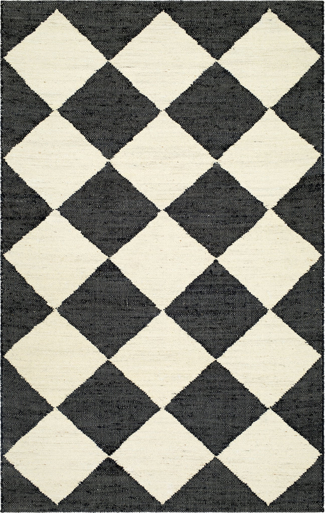 Surya Kula KLA-2300 Jet Black Area Rug