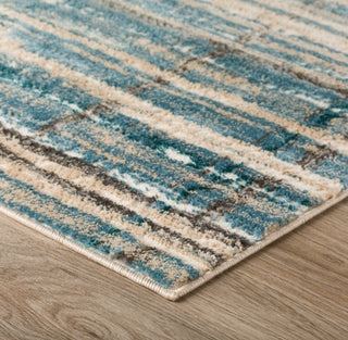 Dalyn Karma KM8 Blue Area Rug 