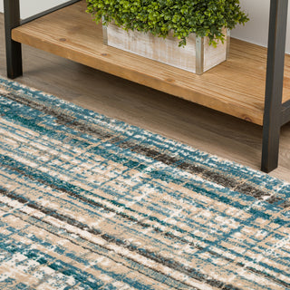 Dalyn Karma KM8 Blue Area Rug 