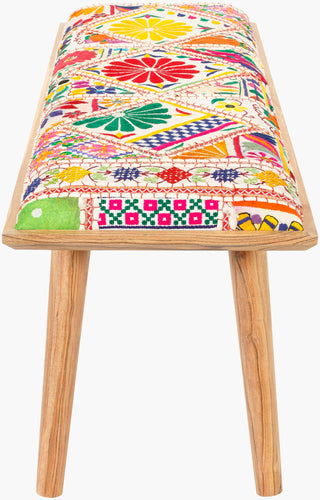 Surya Karma KMA-001 Cream Furniture Angle