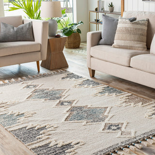 Surya Khemisset KMS-2312 Area Rug Room Scene Feature