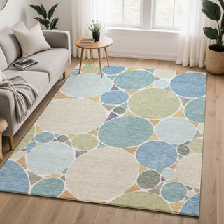Dalyn Kenner KN1 Seaside Area Rug Lifestyle Image Feature