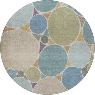 Dalyn Kenner KN1 Seaside Area Rug Round Main Image