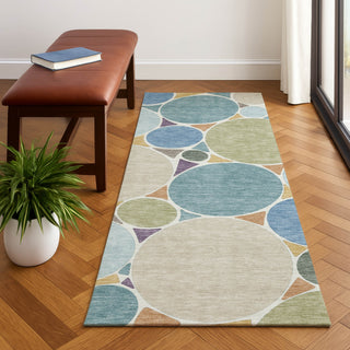 Dalyn Kenner KN1 Seaside Area Rug Runner Lifestyle Image Feature