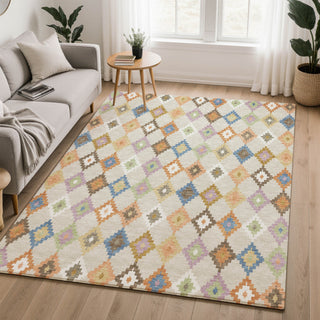 Dalyn Kenner KN10 Beige Area Rug Lifestyle Image Feature