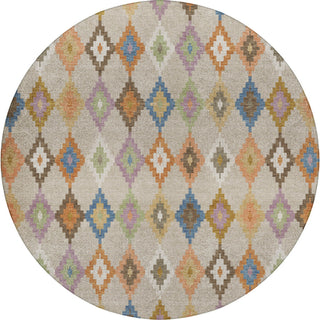 Dalyn Kenner KN10 Beige Area Rug Round Main Image