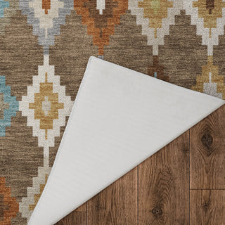 Dalyn Kenner KN10 Chocolate Area Rug Backing Image