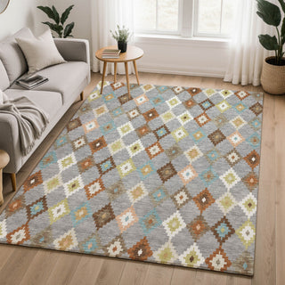 Dalyn Kenner KN10 Gray Area Rug Lifestyle Image Feature