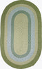 Colonial Mills Kingston Braid KN19 Green Area Rug