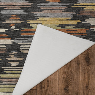 Dalyn Kenner KN2 Black Area Rug Backing Image
