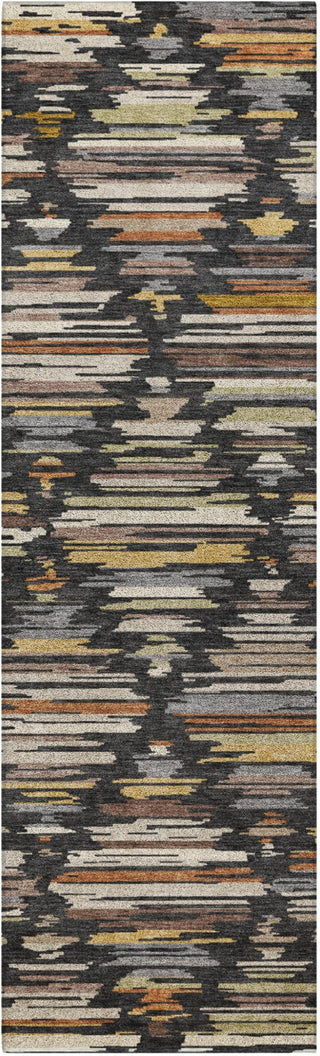 Dalyn Kenner KN2 Black Area Rug Runner Main Image