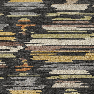 Dalyn Kenner KN2 Black Area Rug Swatch Image