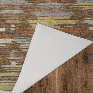 Dalyn Kenner KN2 Chocolate Area Rug Backing Image