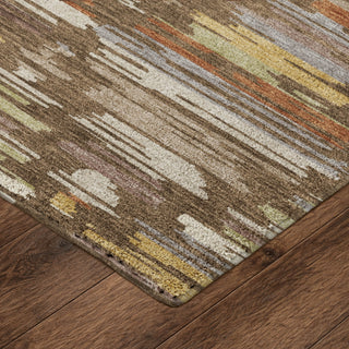 Dalyn Kenner KN2 Chocolate Area Rug Corner Image