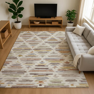 Dalyn Kenner KN2 Ivory Area Rug Lifestyle Image Feature