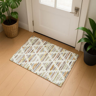 Dalyn Kenner KN2 Ivory Area Rug Scatter Lifestyle Image Feature