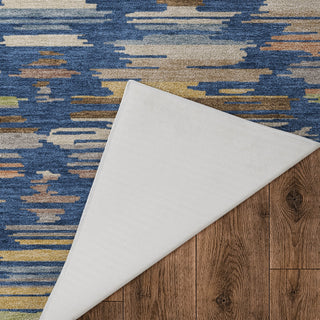 Dalyn Kenner KN2 Navy Area Rug Backing Image