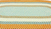 Colonial Mills Kingston Braid KN29 Orange Area Rug