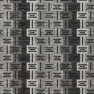 Dalyn Kenner KN3 Black Area Rug Swatch Image