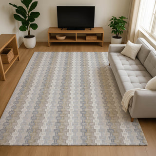 Dalyn Kenner KN3 Ivory Area Rug Lifestyle Image Feature