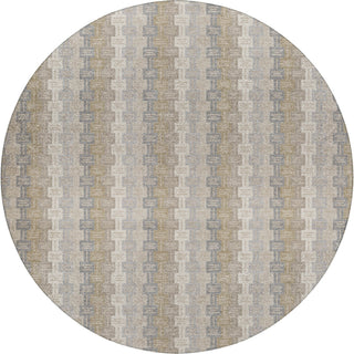 Dalyn Kenner KN3 Ivory Area Rug Round Main Image