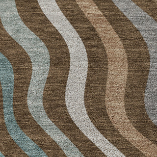 Dalyn Kenner KN4 Chocolate Area Rug Swatch Image