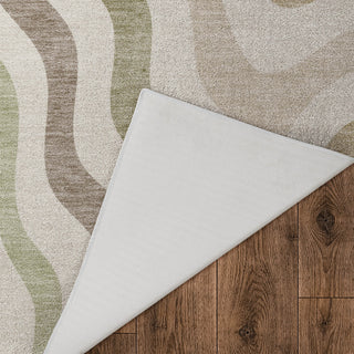 Dalyn Kenner KN4 Ivory Area Rug Backing Image