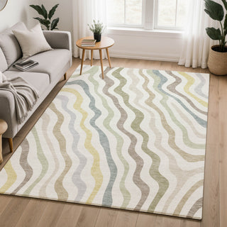 Dalyn Kenner KN4 Ivory Area Rug Lifestyle Image Feature