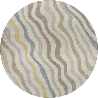 Dalyn Kenner KN4 Ivory Area Rug Round Main Image