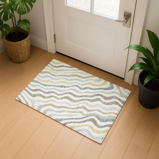 Dalyn Kenner KN4 Ivory Area Rug Scatter Lifestyle Image Feature