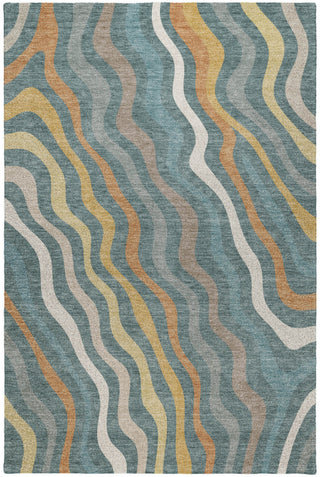 Dalyn Kenner KN4 Teal Area Rug main image