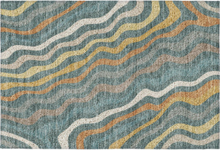 Dalyn Kenner KN4 Teal Area Rug Scatter Main Image