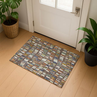 Dalyn Kenner KN5 Chocolate Area Rug Scatter Lifestyle Image Feature
