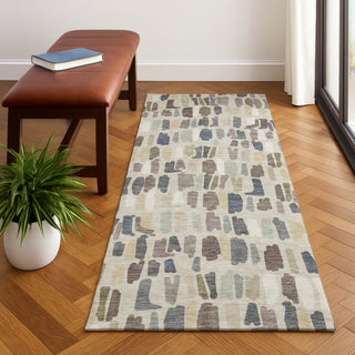 Dalyn Kenner KN5 Linen Area Rug Runner Lifestyle Image Feature