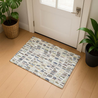 Dalyn Kenner KN5 Linen Area Rug Scatter Lifestyle Image Feature