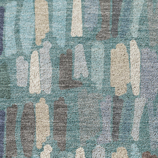 Dalyn Kenner KN5 Teal Area Rug Swatch Image