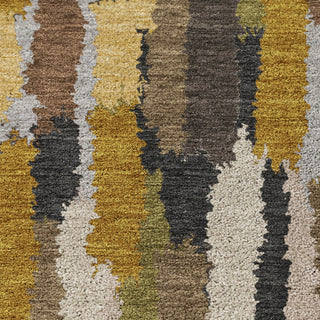 Dalyn Kenner KN6 Black Area Rug Swatch Image